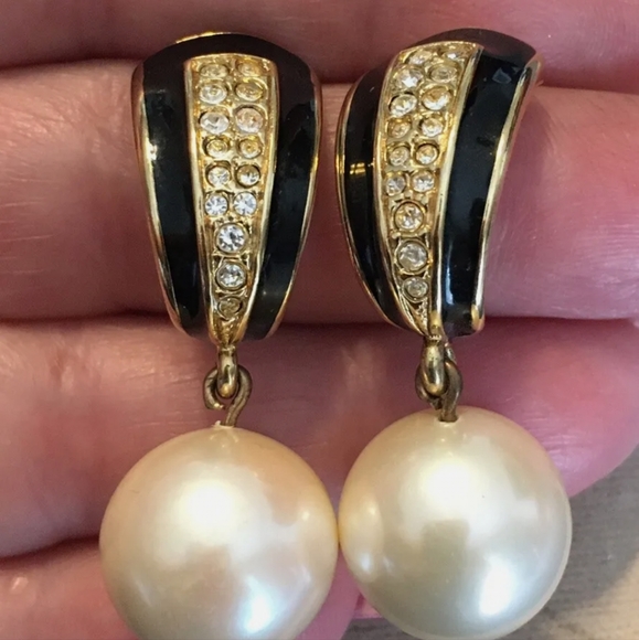 Vintage Fernando Originals Pierced Earrings - Picture 5 of 5